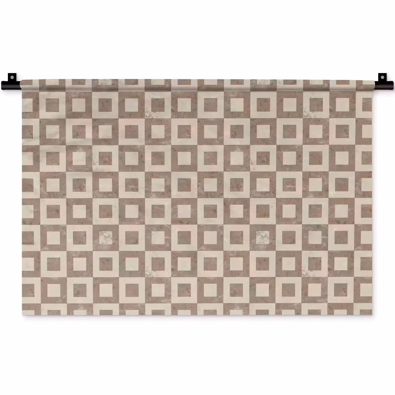 Patroon - Marmer - Beige Wandkleed katoen klein 269 -zz3d