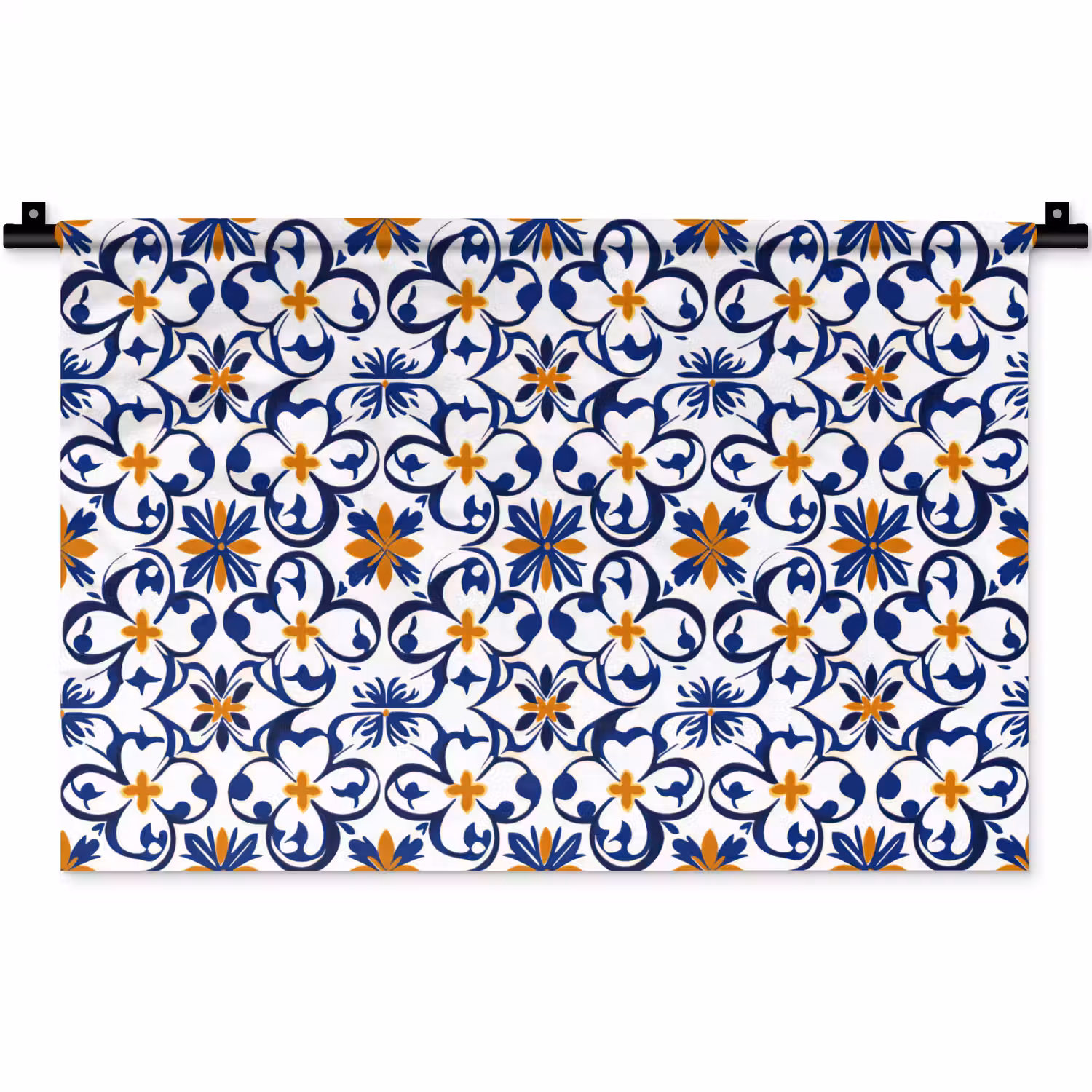Patroon - Modern - Kleurrijk Wandkleed katoen klein 269 -zz3d