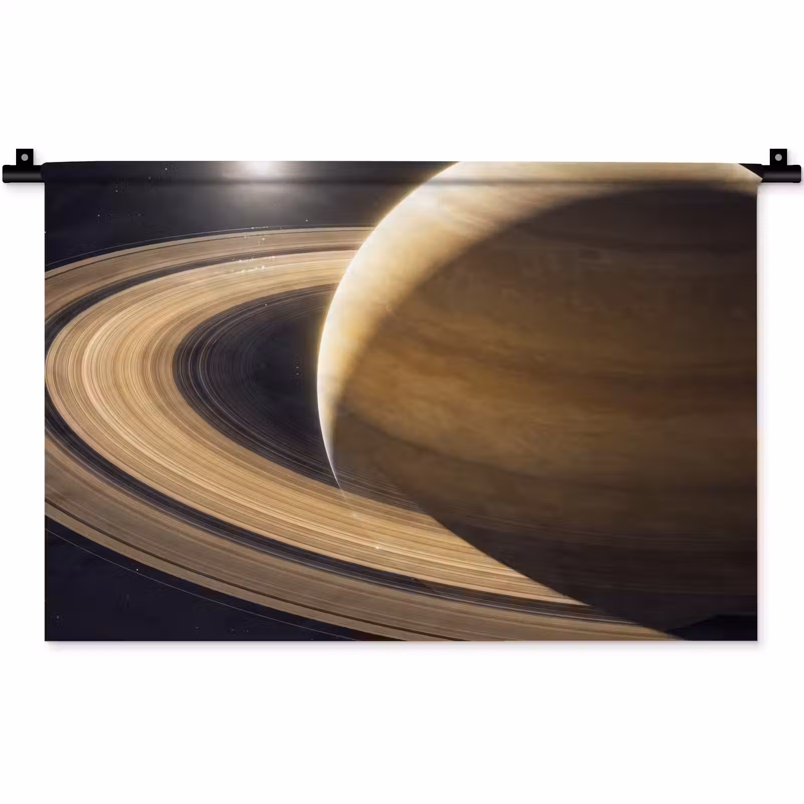 Wall Hanging - Planet - Rings - Space - Planeet - Ringen - Ruimte Wandkleed katoen klein