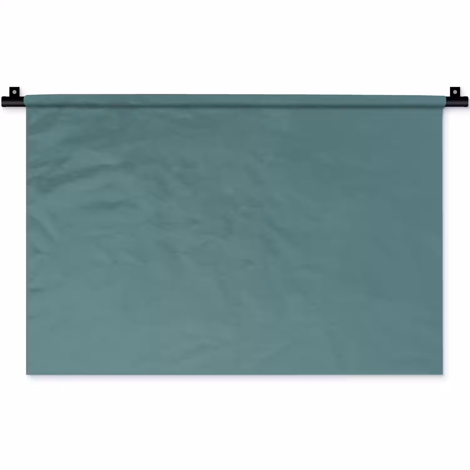 Serene - Teal - Blauw Wandkleed katoen klein 269 -zz3d