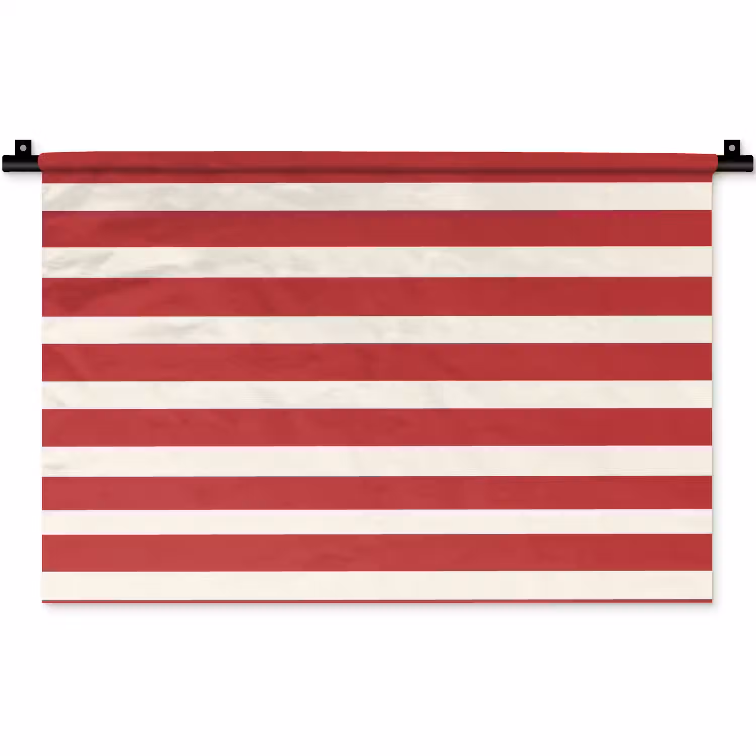 Strepen - Patroon - Rood Wandkleed katoen klein 269 -zz3d