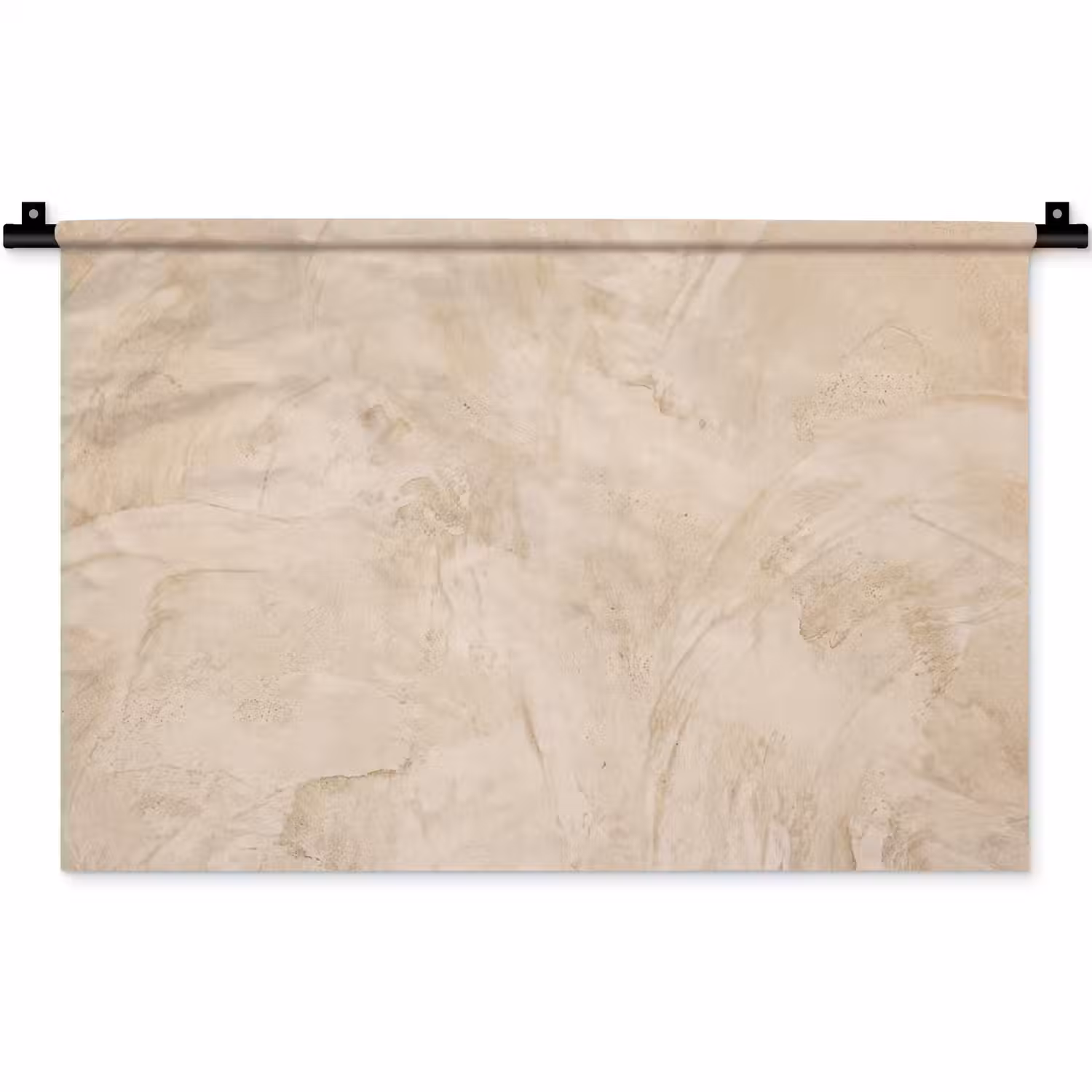 Textuur - Patroon - Abstract - Modern - Beige Wandkleed katoen klein -zz3d