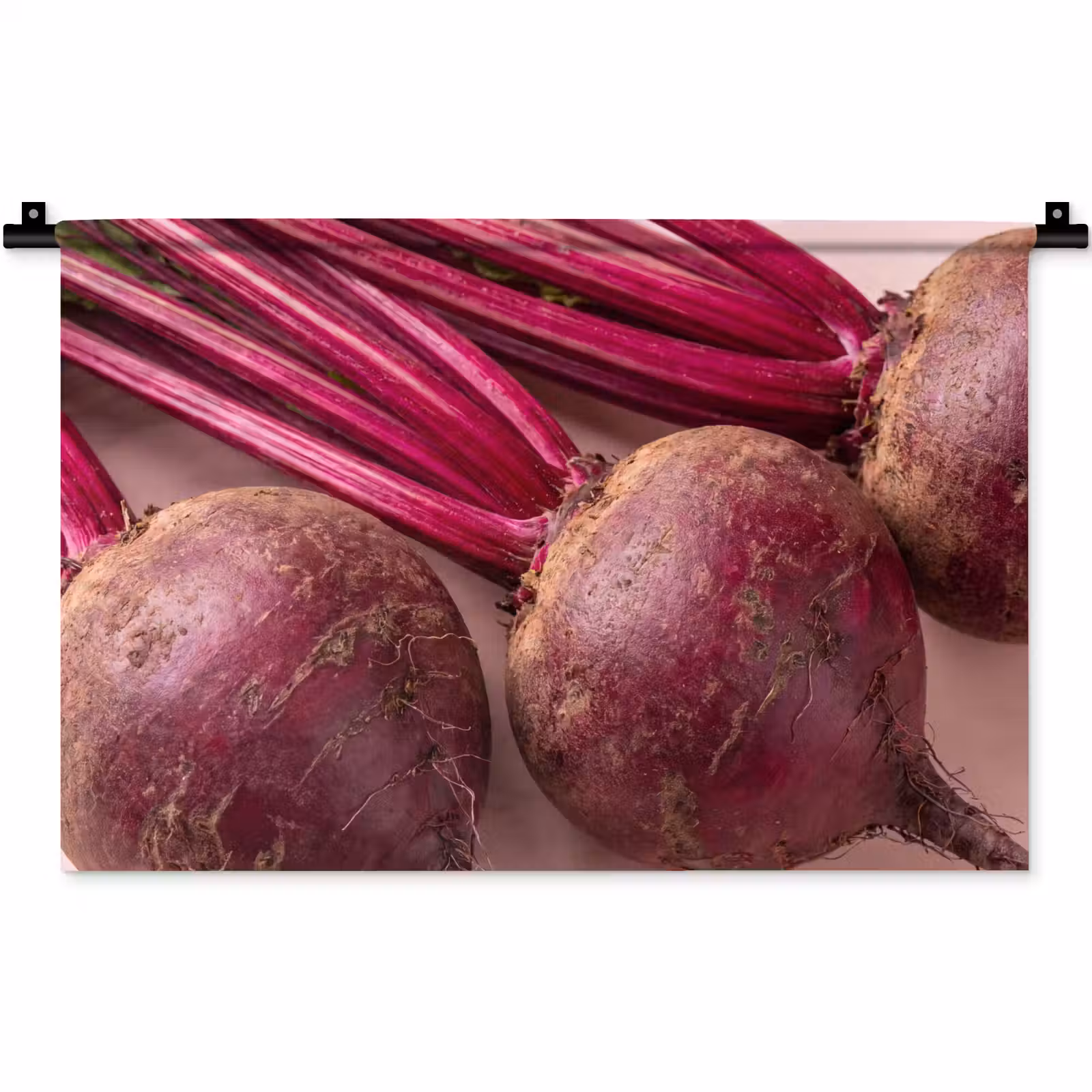 Wall Hanging - Vegetables - Red - Fresh - Groente - Rood - Vers Wandkleed katoen klein