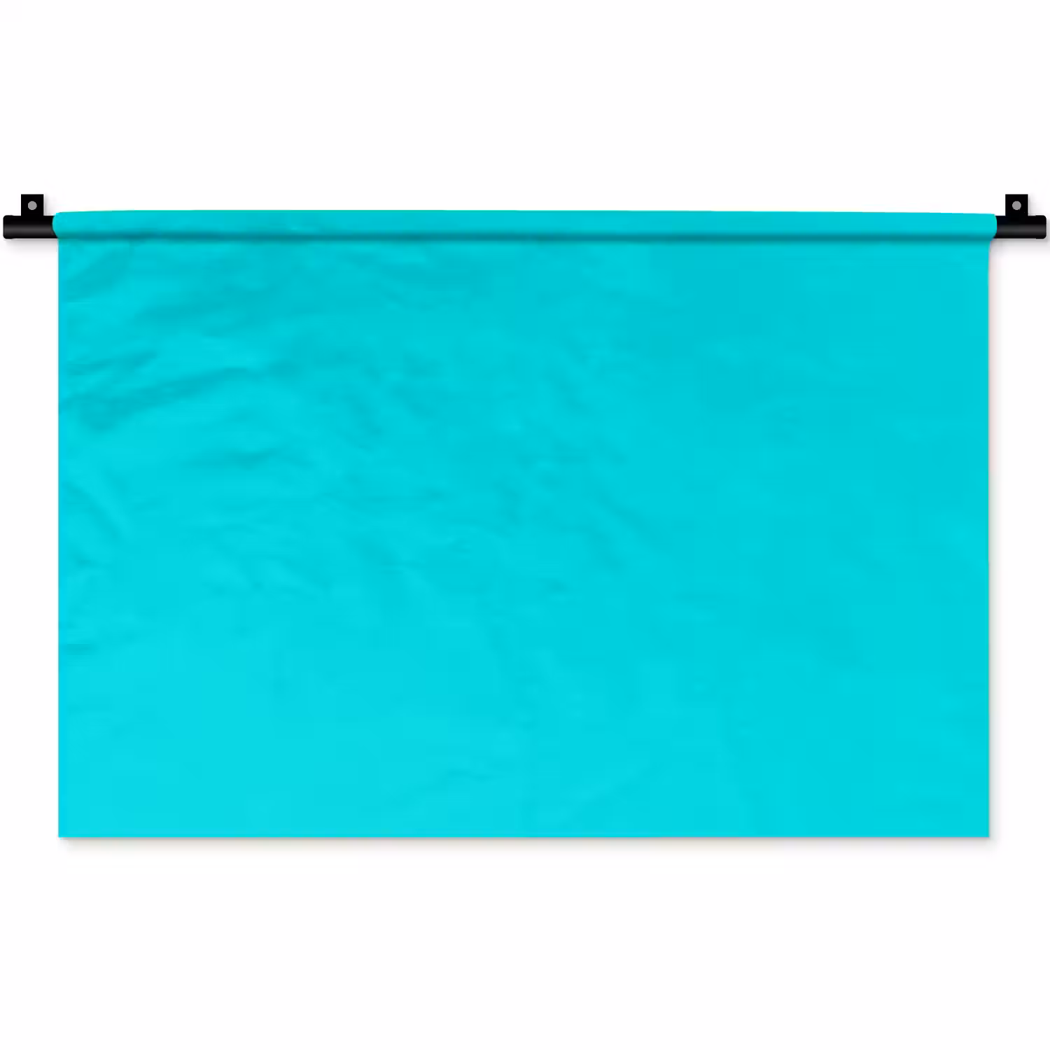 Vivid - Aquamarine - Turkoois Wandkleed katoen klein 269 -zz3d