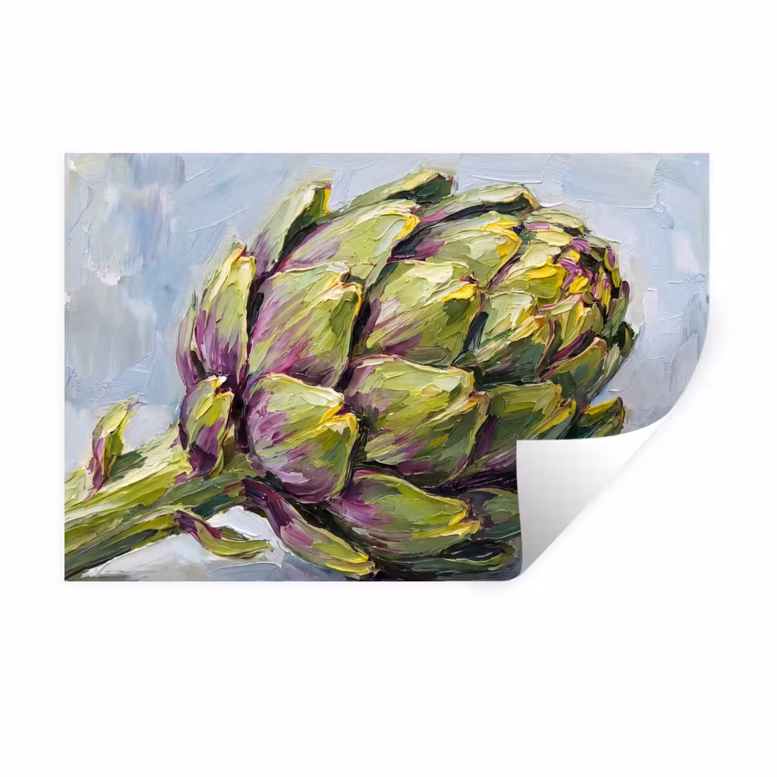 Wall Sticker - Food - Artichoke - Modern - Eten - Artisjok - Modern Muursticker klein