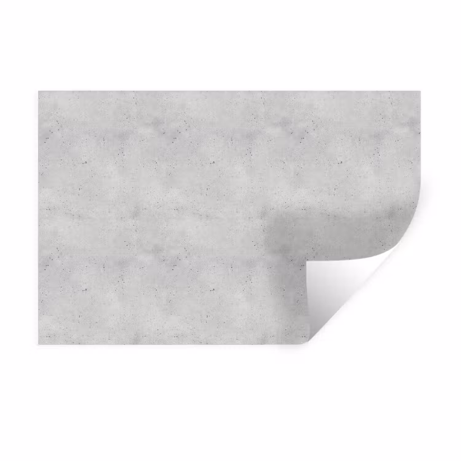Grijs - Beton - Neutraal Muursticker klein 286 -3d