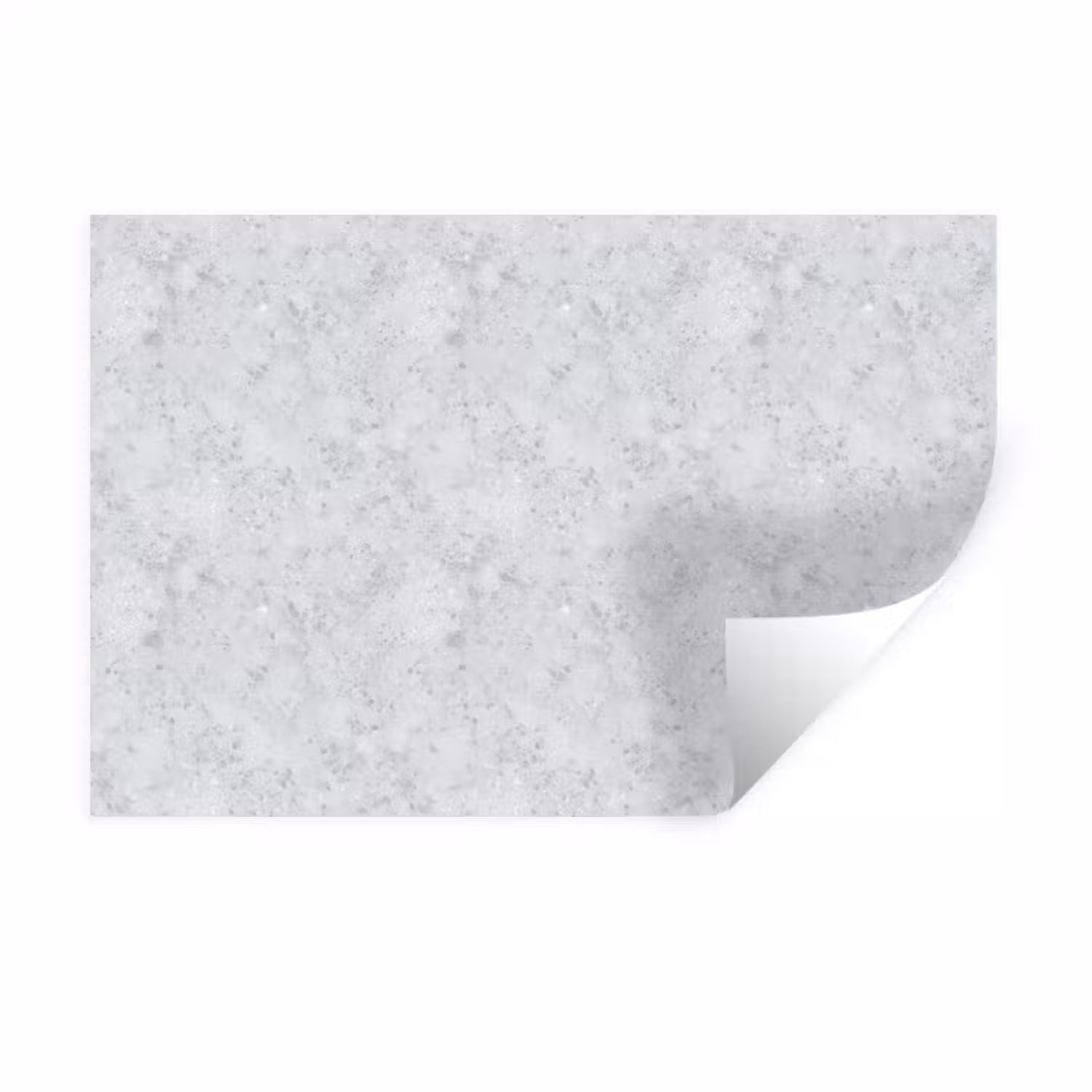 Grijs - Terrazzo-effect - Beton Muursticker klein 286 -3d