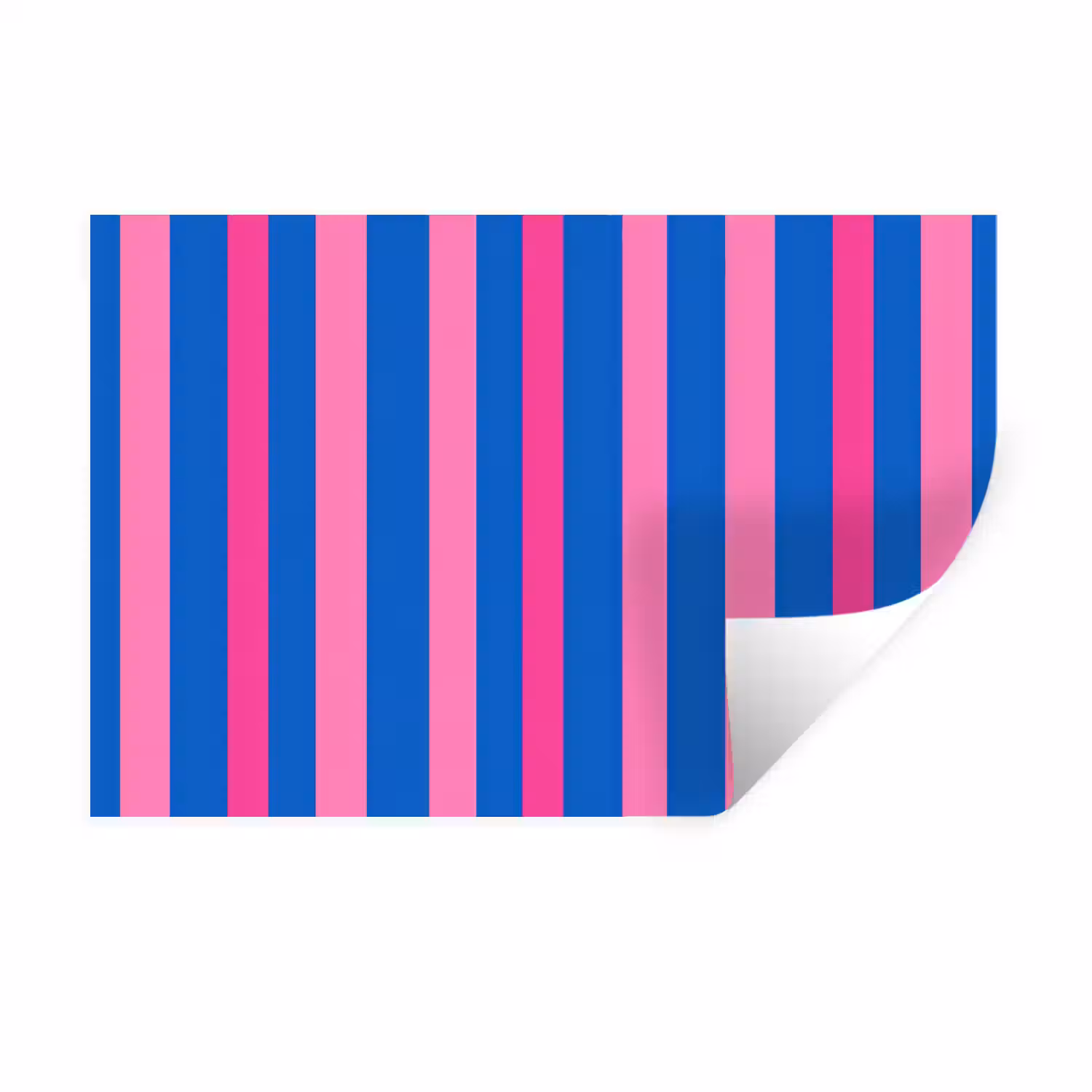 Modern - Optisch - Roze Muursticker klein 286 -3d