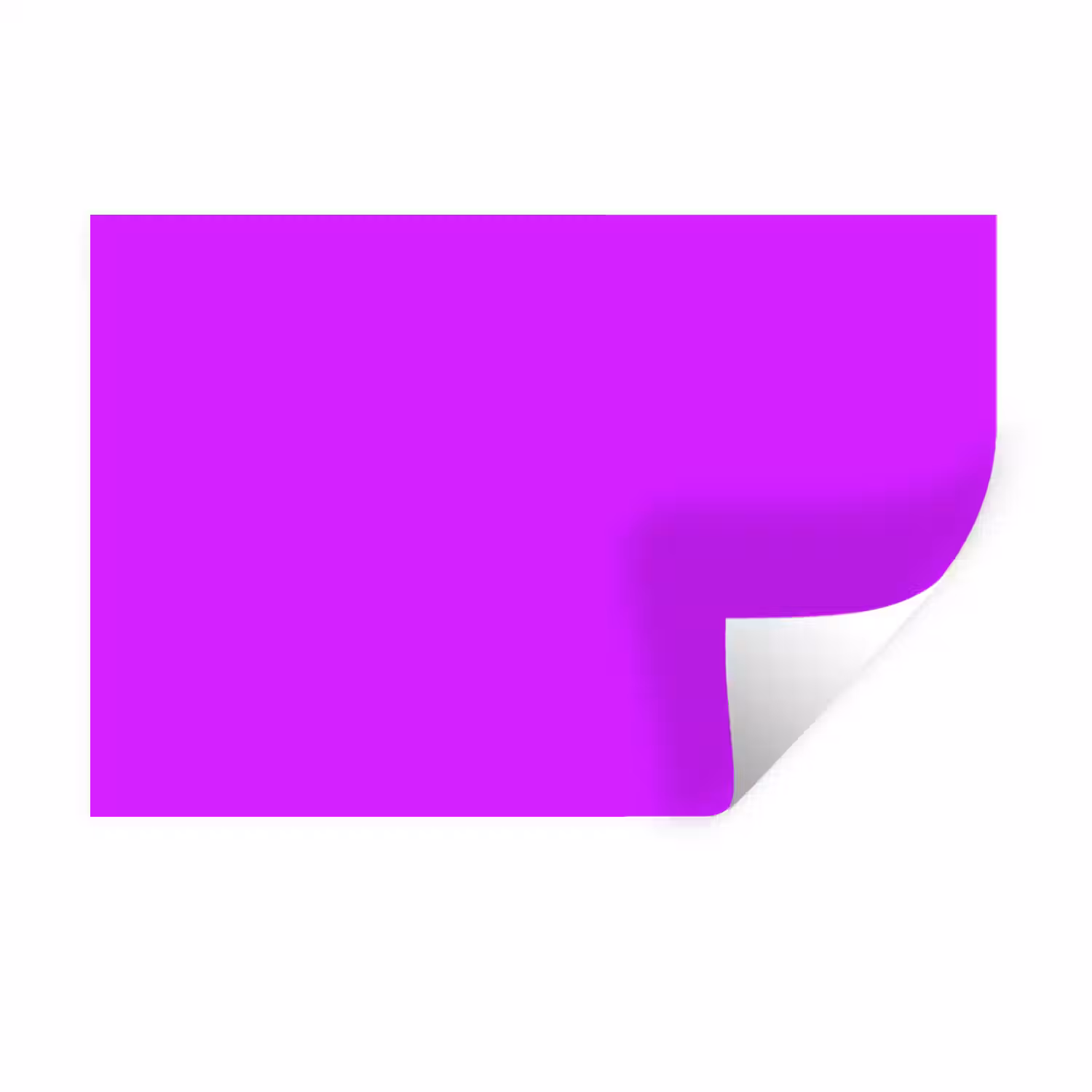 Neon - Orchid - Paars Muursticker klein 286 -3d