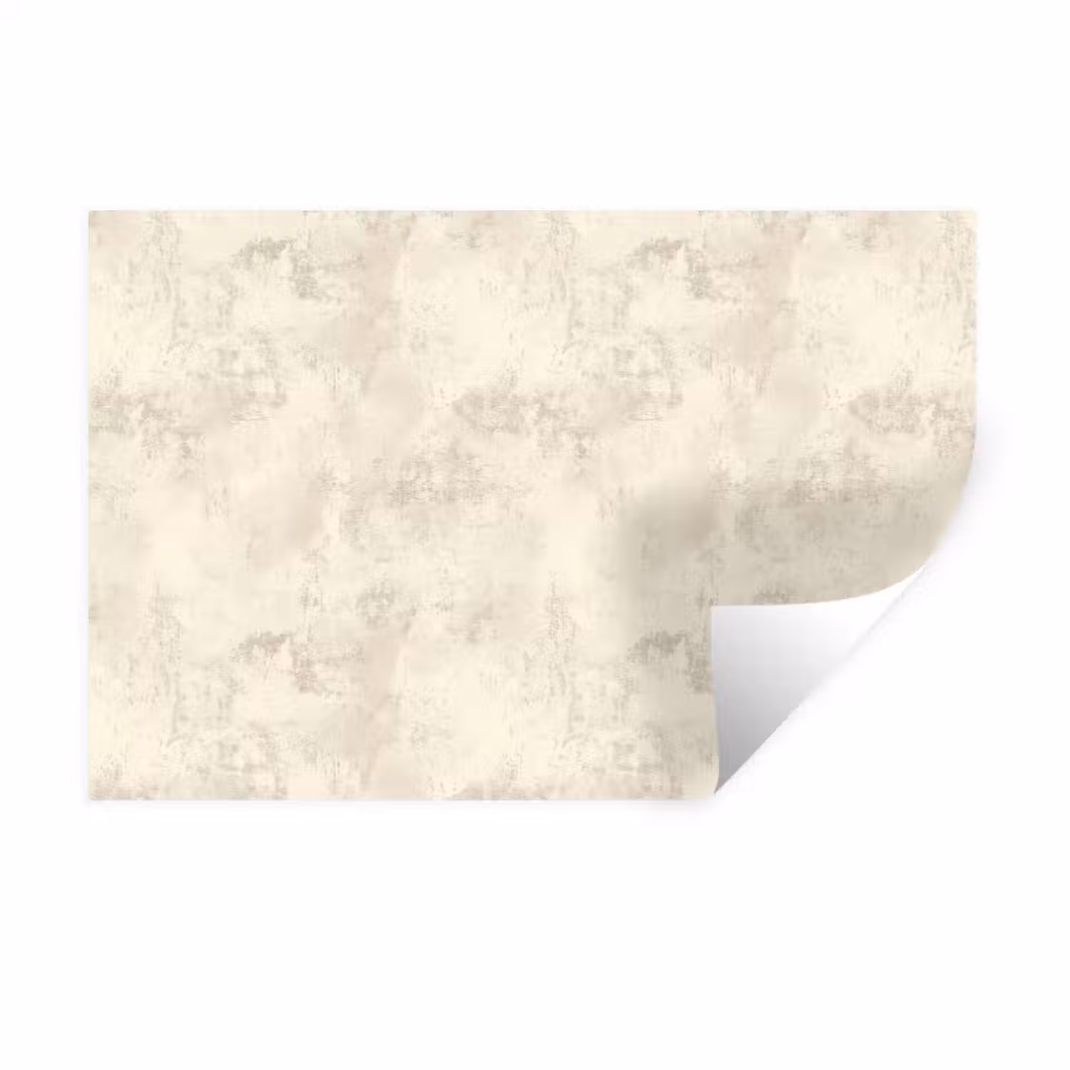 Patroon - Organisch - Beige Muursticker klein 286 -3d