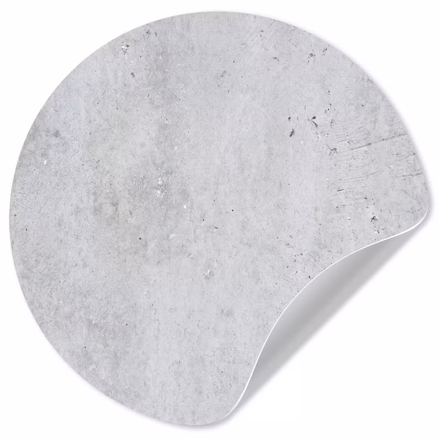 Beton - Textuur - Achtergrond - Grijs - Industrieel Wandcirkel behangsticker klein -3d
