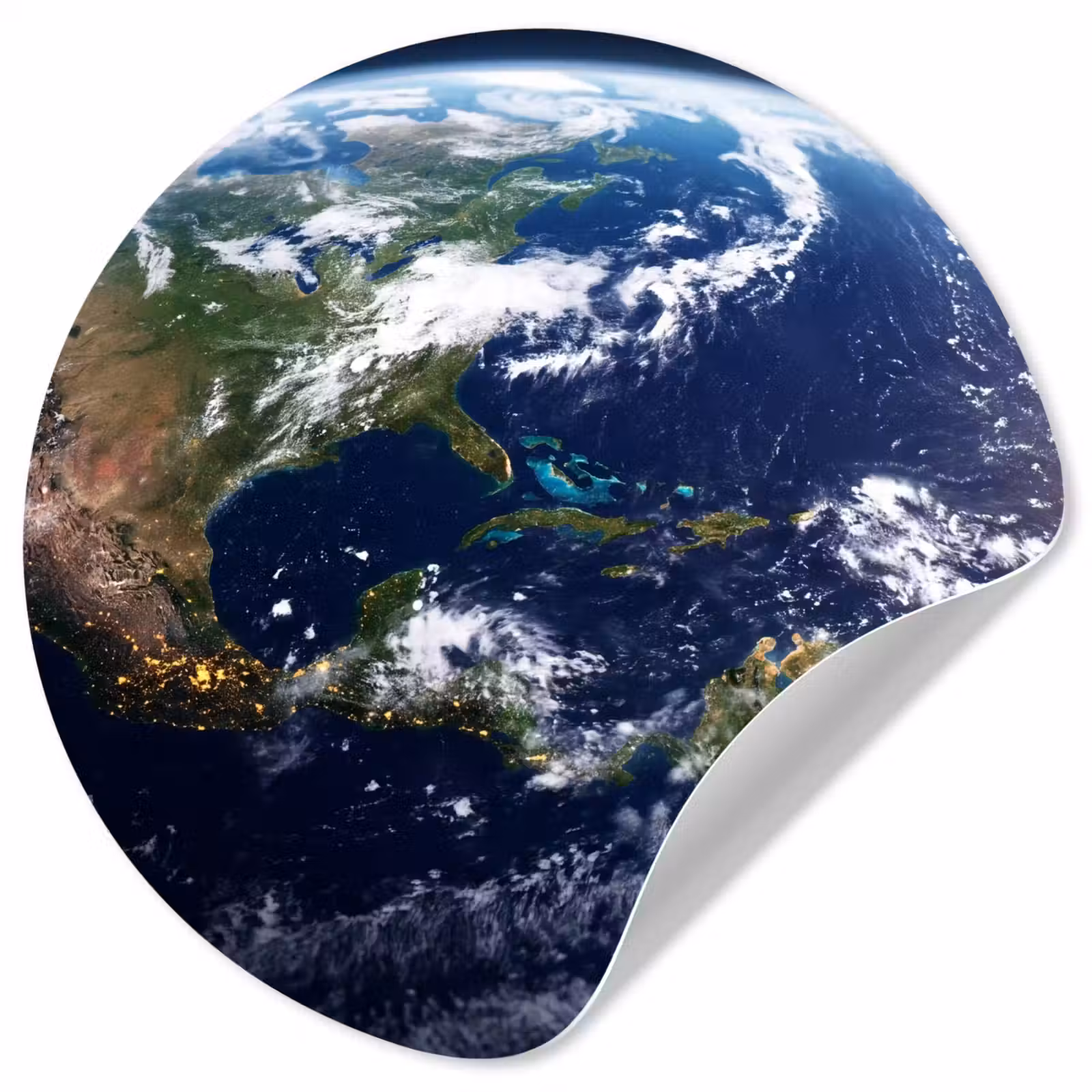 Wallpaper Circle - Planet - Space - Cosmos - Planeet - Ruimte - Kosmos Wandcirkel behangsticker klein