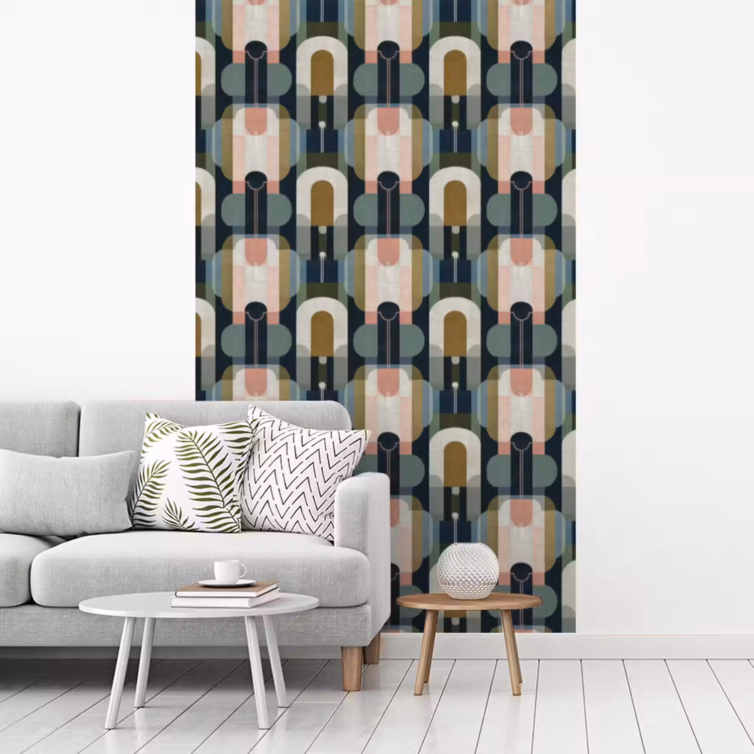 Geografisch - Modern - Kleurrijk fotobehang vinyl groot 66 -woonkamer