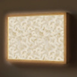 Abstract - Lijnen - Beige Light Box met batterij (Wandlamp) middel 907 -z3d_website