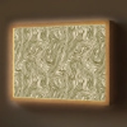 Abstract - Marmer - Groen Light Box met batterij (Wandlamp) middel 907 -z3d_website