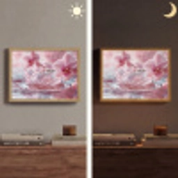 Abstract - Modern - Water - Orchidee Light Box met batterij (Wandlamp) middel -sfeer3