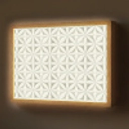 Abstract - Structuur - Grijs - Wit Light Box met batterij (Wandlamp) middel 907 -z3d_website