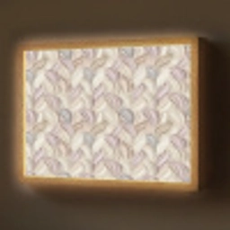 Abstract - Golvend - Pastel Light Box met batterij (Wandlamp) middel 907 -z3d_website