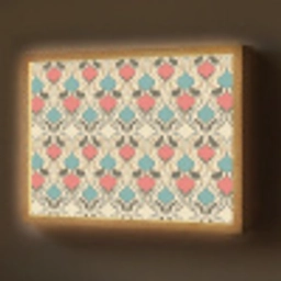 Barok - Retro - Kleurrijk Light Box met batterij (Wandlamp) middel 907 -z3d_website