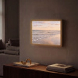 Strand - Branding - Wolken Light Box met batterij (Wandlamp) middel -sfeer1