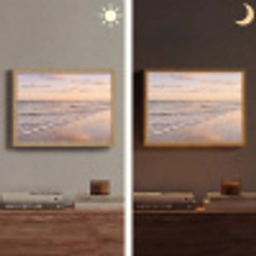 Strand - Branding - Wolken Light Box met batterij (Wandlamp) middel -sfeer3