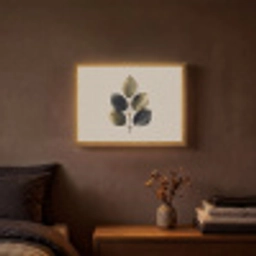 Beukenbladeren - Bruin - Groen - neutraal Light Box met batterij (Wandlamp) middel -sfeer4