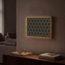Zwart - Goud - Zeshoek Light Box met batterij (Wandlamp) middel 907 -sfeer1