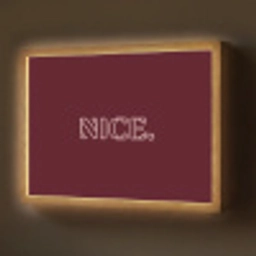 Bordeaux - Nice - minimalistisch Light Box met batterij (Wandlamp) middel -z3d_website