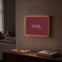 Bordeaux - Nice - minimalistisch Light Box met batterij (Wandlamp) middel -sfeer1
