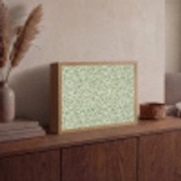 Botanisch - Takken - Groen Light Box met batterij (Wandlamp) middel 907 -sfeer2