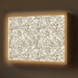 Takken - Botanisch - Taupe Light Box met batterij (Wandlamp) middel 907 -z3d_website