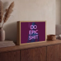 Buste - Neon - LED - Letters Light Box met batterij (Wandlamp) middel -sfeer2