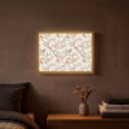 Kersenbloesem - Mus - Roze Light Box met batterij (Wandlamp) middel 907 -sfeer4