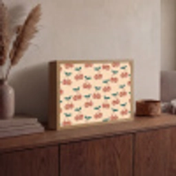 Kers - Disco - Patroon Light Box met batterij (Wandlamp) middel 907 -sfeer2