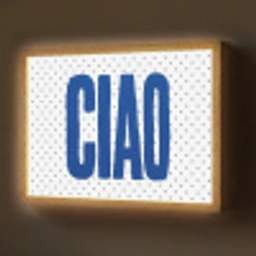 Ciao - Blauw - Stippen Light Box met batterij (Wandlamp) middel -z3d_website