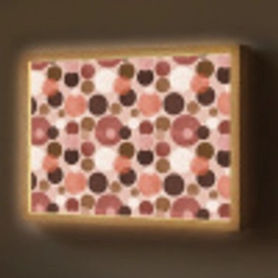 Cirkels - Modern - Kleurrijk Light Box met batterij (Wandlamp) middel 907 -z3d_website