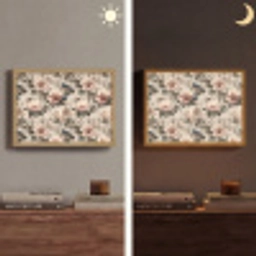 Klassiek - Vogels - Kleurrijk Light Box met batterij (Wandlamp) middel 907 -sfeer3