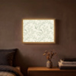 Klassiek - Vogels - Groen Light Box met batterij (Wandlamp) middel 907 -sfeer4