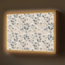 Klassiek - Botanisch - Kleurrijk Light Box met batterij (Wandlamp) middel 907 -z3d_website