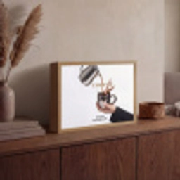 Koffie - Mok - Kan - Therapie Light Box met batterij (Wandlamp) middel -sfeer2