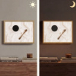 Koffie - Lepel - Mok Light Box met batterij (Wandlamp) middel -sfeer3