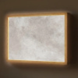 Beton - Grijs Light Box met batterij (Wandlamp) middel -z3d_website
