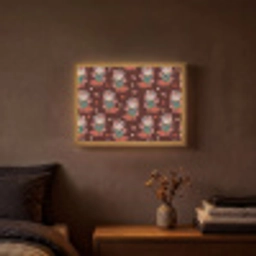 Donker - Cowboy - Laars - Patroon Light Box met batterij (Wandlamp) middel 907 -sfeer4