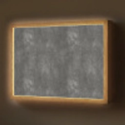 Donkergrijs - Ruw - Beton Light Box met batterij (Wandlamp) middel 907 -z3d_website