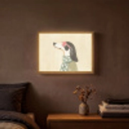 Hond - Zonnebril - Sjaal Light Box met batterij (Wandlamp) middel -sfeer4