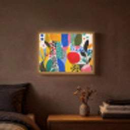 Stippen - Vormen - Modern - Kleuren Light Box met batterij (Wandlamp) middel -sfeer4