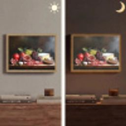 Borrelplank - Stilleven - Vintage Light Box met batterij (Wandlamp) middel -sfeer3
