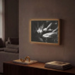 Drummer - Zwart - Drumstel Light Box met batterij (Wandlamp) middel -sfeer1