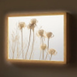 Droogbloemen - Natuur - Botanisch Light Box met batterij (Wandlamp) middel -z3d_website
