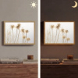 Droogbloemen - Natuur - Botanisch Light Box met batterij (Wandlamp) middel -sfeer3